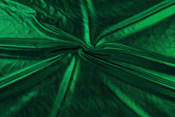 Rianbow Fabrics LF: Liquid Foil Spandex - Dark Green