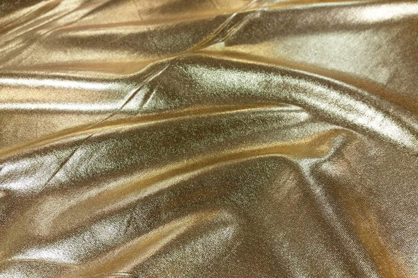 Rianbow Fabrics LF: Liquid Foil Spandex - Gold