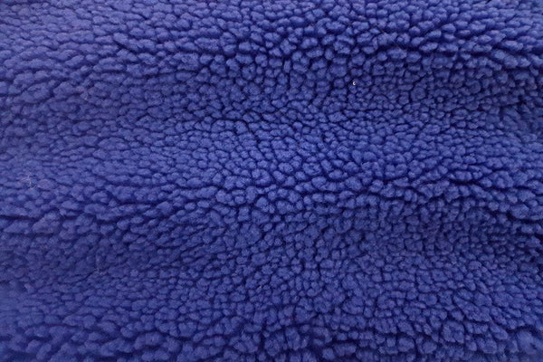 Rainbow Fabrics Light Denim Sherpa
