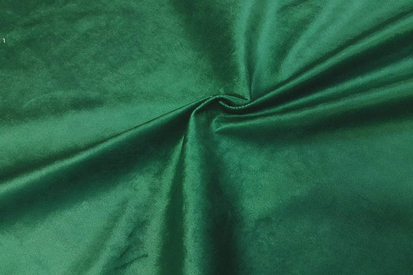 Rainbow Fabrics LV: Dark Green Velvet