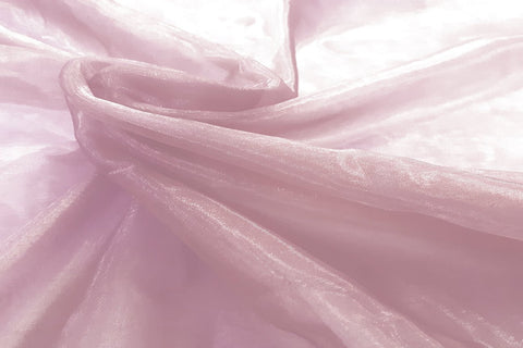 MO: Crepe Pink Mirror Organza SOLD OUT