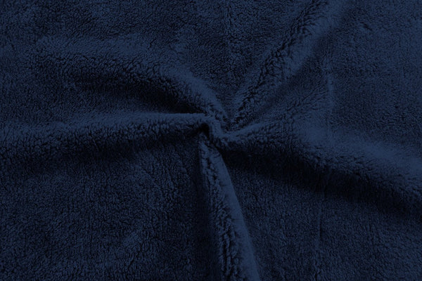 Rainbow Fabrics Navy Blue Sherpa