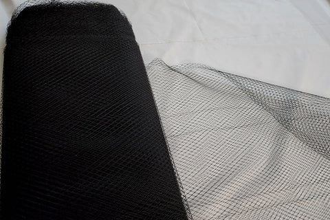 NT: Black Fascinator Netting