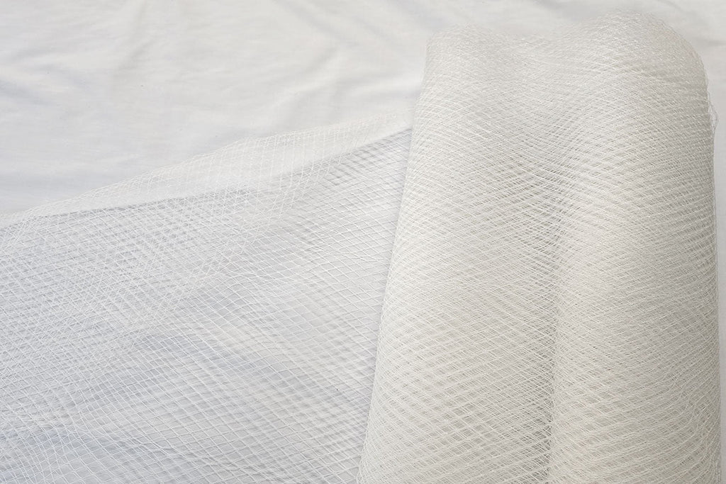 Rainbow Fabrics NT: Off White Fascinator Netting