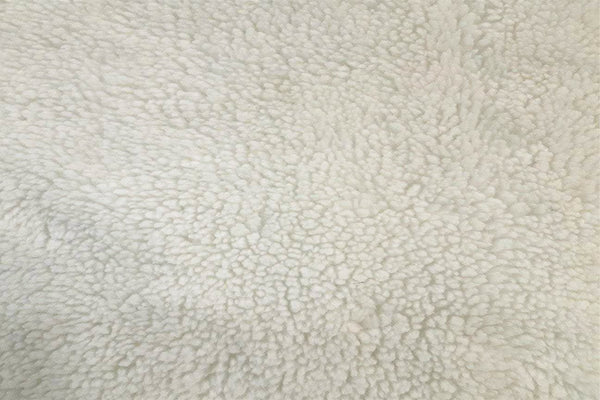 Rainbow Fabrics Off White Sherpa