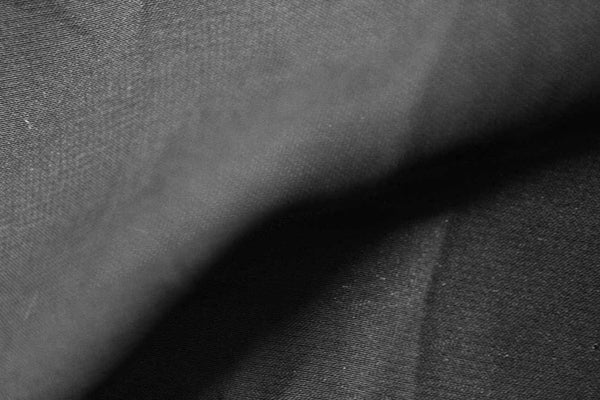 Rianbow Fabrics PC: Black Fox Plain Chiffon Plain Chiffon