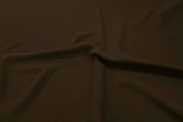Rianbow Fabrics PC: Caramel Brown Plain Chiffon Plain Chiffon