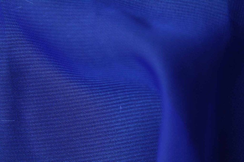 Rianbow Fabrics PC: Celestial Dark Blue Plain Chiffon Plain Chiffon
