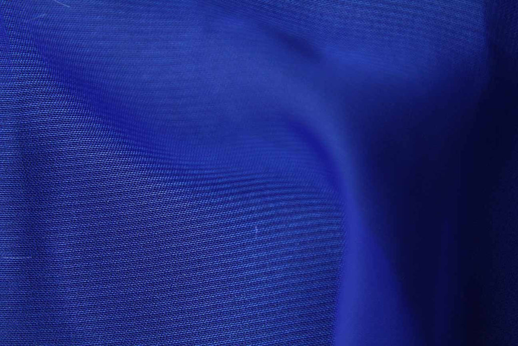 Rianbow Fabrics PC: Celestial Dark Blue Plain Chiffon Plain Chiffon
