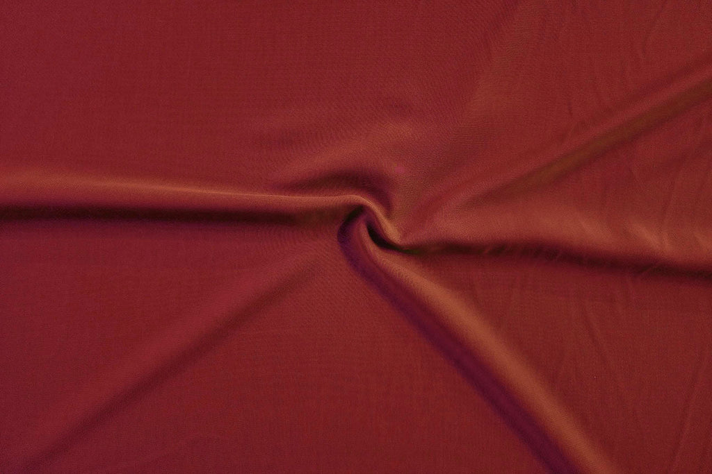 Rianbow Fabrics PC: Coral Red Plain Chiffon Plain Chiffon