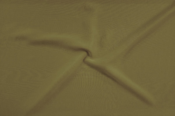 Rianbow Fabrics PC: Pale Khaki Plain Chiffon Plain Chiffon