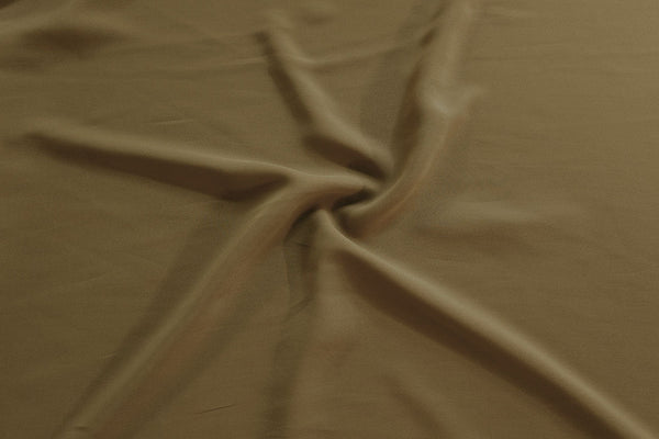 Rianbow Fabrics PC: Pale Tortilla Brown Plain Chiffon Plain Chiffon