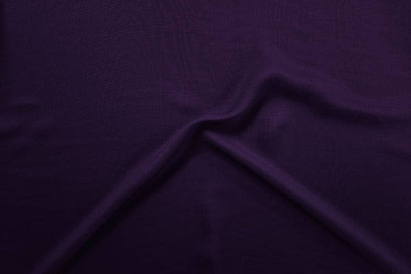 Rianbow Fabrics PC: Purple Plain Chiffon Plain Chiffon