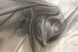 Rianbow Fabrics PCO: Grey Plain Crystal Organza # 18 Plain Crystal Organza