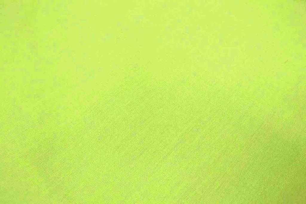 Rainbow Fabrics PCP1: Lime Zest Poly Poplin Cotton Green Fabric