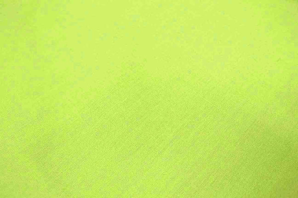 Rainbow Fabrics PCP1: Lime Zest Poly Poplin Cotton Green Fabric