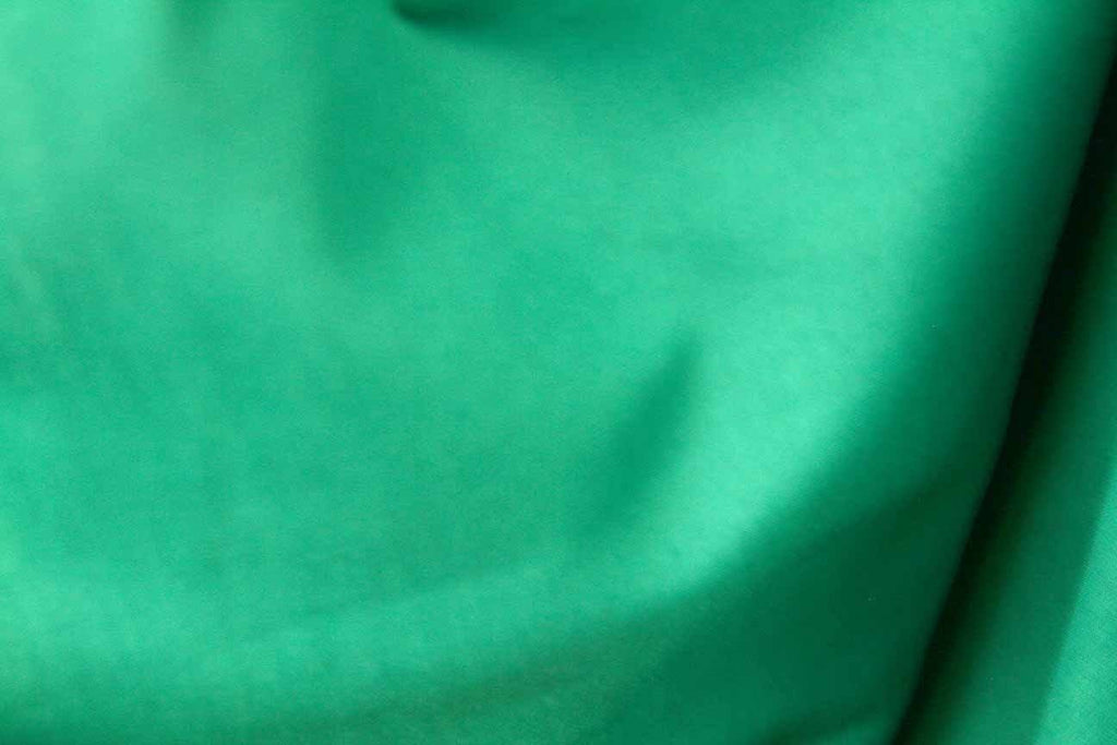 Rainbow Fabrics PCP1: Turquoise Poly Poplin Cotton Green Fabric