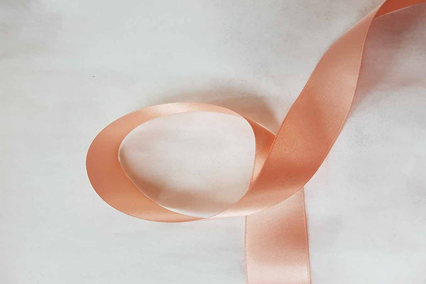Rainbow Fabrics Peach Ribbon
