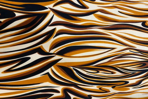 PL: Animal Skin Abstract Printed Lycra / Spandex