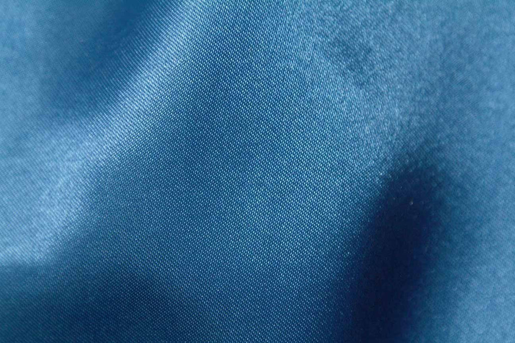 Rianbow Fabrics PS: Brittany Blue Polyester Satin Polyester Satin