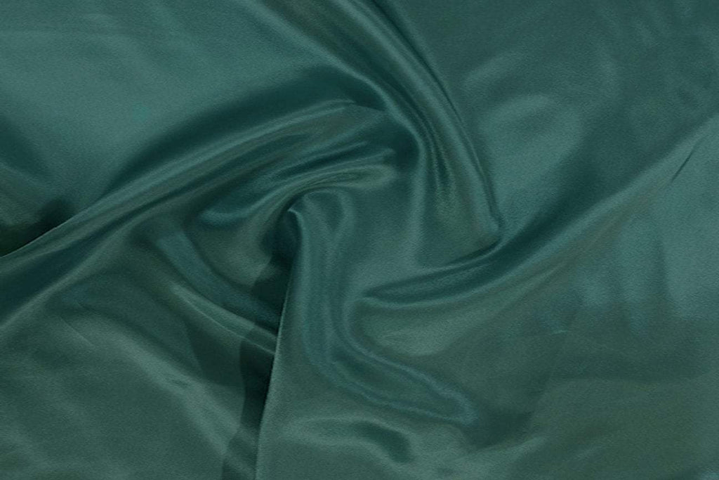 Rianbow Fabrics PS: Dark Turquoise Polyester Satin - 37 Polyester Satin