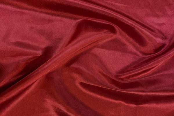 Rianbow Fabrics PS: Deep Red Polyester Satin - 30 Polyester Satin
