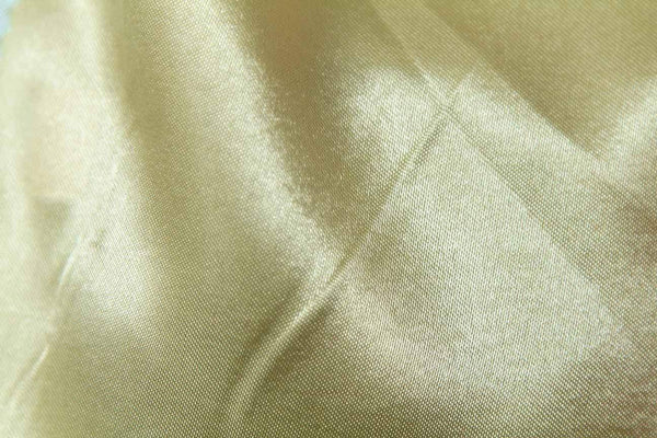 Rianbow Fabrics PS: Harvest Gold Polyester Satin - 20 Polyester Satin