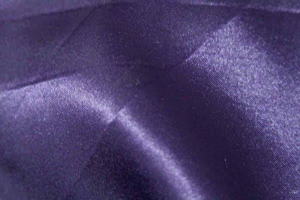 Rianbow Fabrics PS: Purple Emblem Polyester Satin_25 Polyester Satin