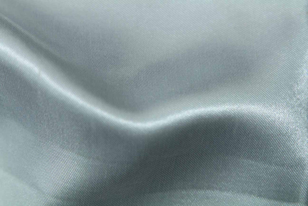 Rianbow Fabrics PS: Silver Slice Polyester Satin Polyester Satin