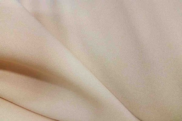 Rianbow Fabrics PV: Cream Polyester Viscose Spandex Polyester Viscose Spandx