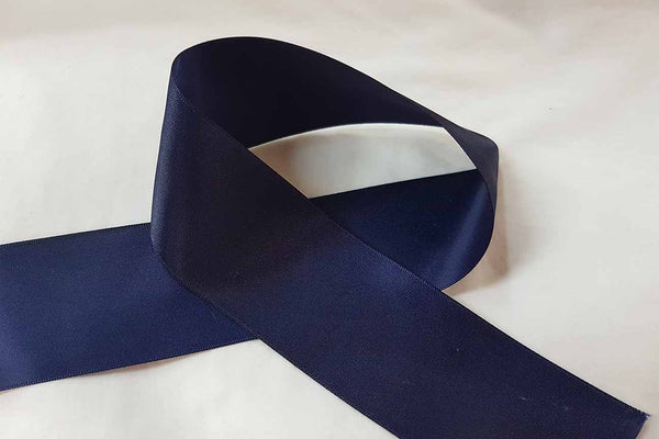 Rainbow Fabrics Royal Blue Ribbon