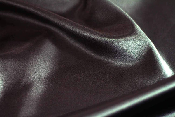 Rainbow Fabrics SA: Rich Black Stretch Satin Black Fabric