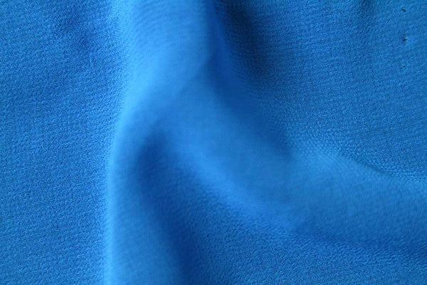 Rianbow Fabrics SC: Tranquil Blue Silky Chiffon Silky Chiffon