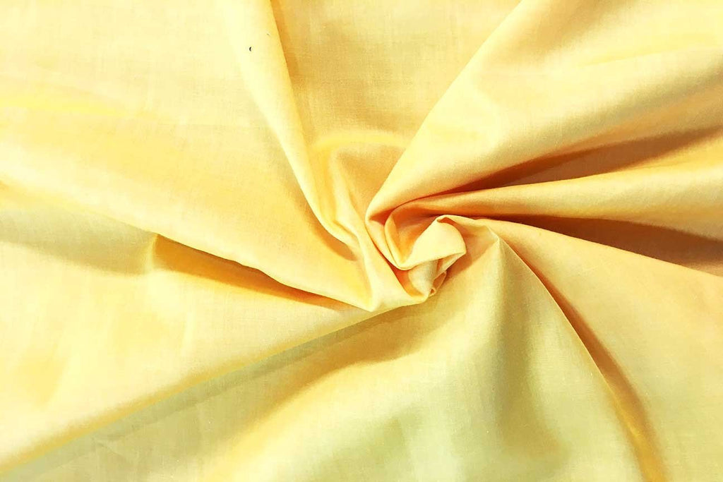 Rainbow Fabrics SFC:  Dandelion Yellow Super Fine Cotton Poplin Super fine cotton