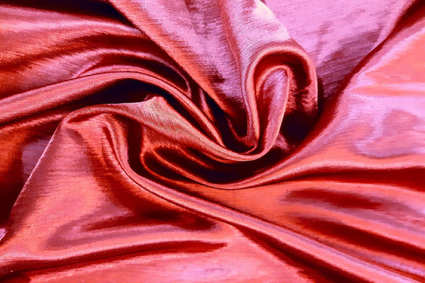 Rainbow Fabrics SS: Cardinal Red Satin Shantung
