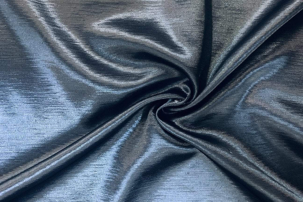 Rainbow Fabrics SS: Dark Steel Blue Satin Shantung # 3
