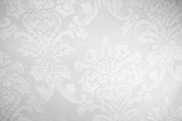 Rainbow Fabrics VC: Baroque White Voile Curtain Fabric