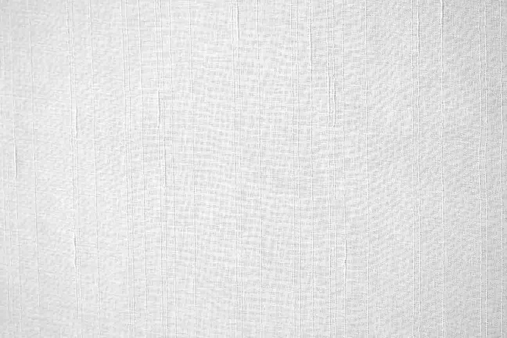 Rainbow Fabrics VC: Lines White Voile Curtain Fabric