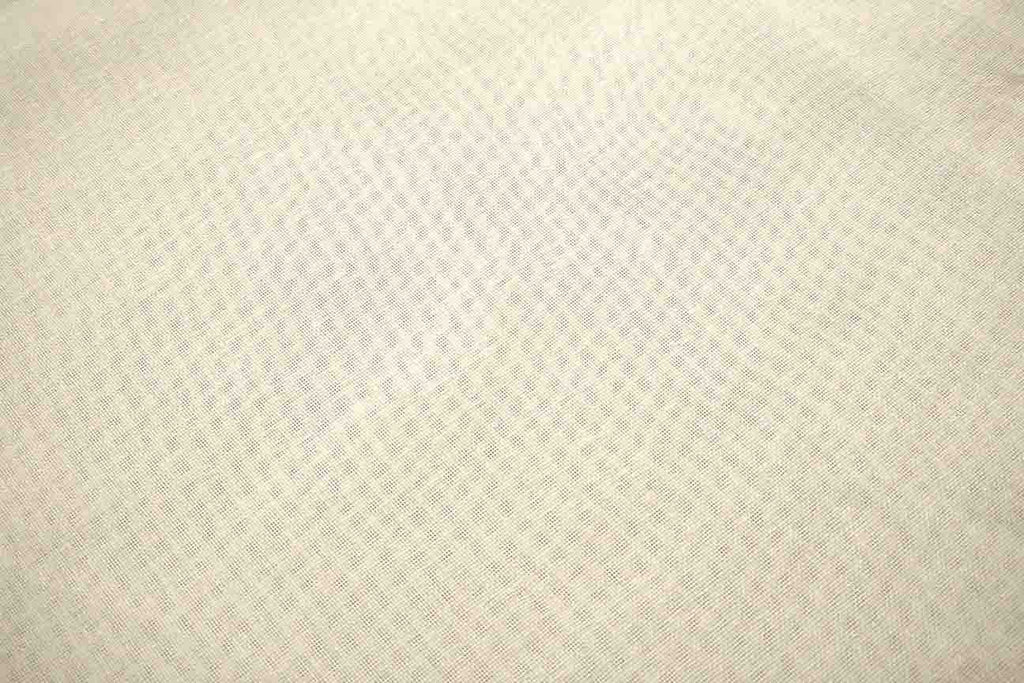 Rainbow Fabrics VC: Plan Cream Voile Curtain Fabric