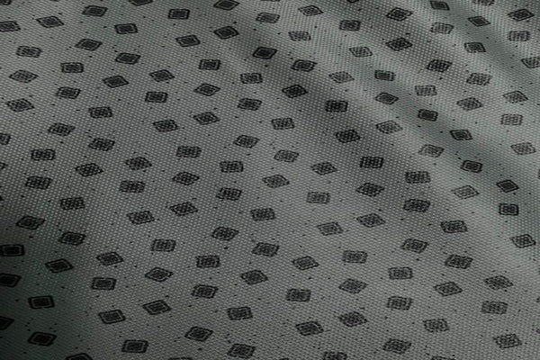 Rainbow Fabrics VE: Black Small Squares On Light Spruce Vinyl