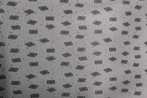 Rainbow Fabrics VE: Black Small Squares On Silver Vinyl