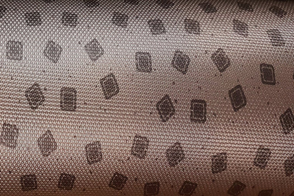 Rainbow Fabrics VE: Black Squares Silver Vinyl