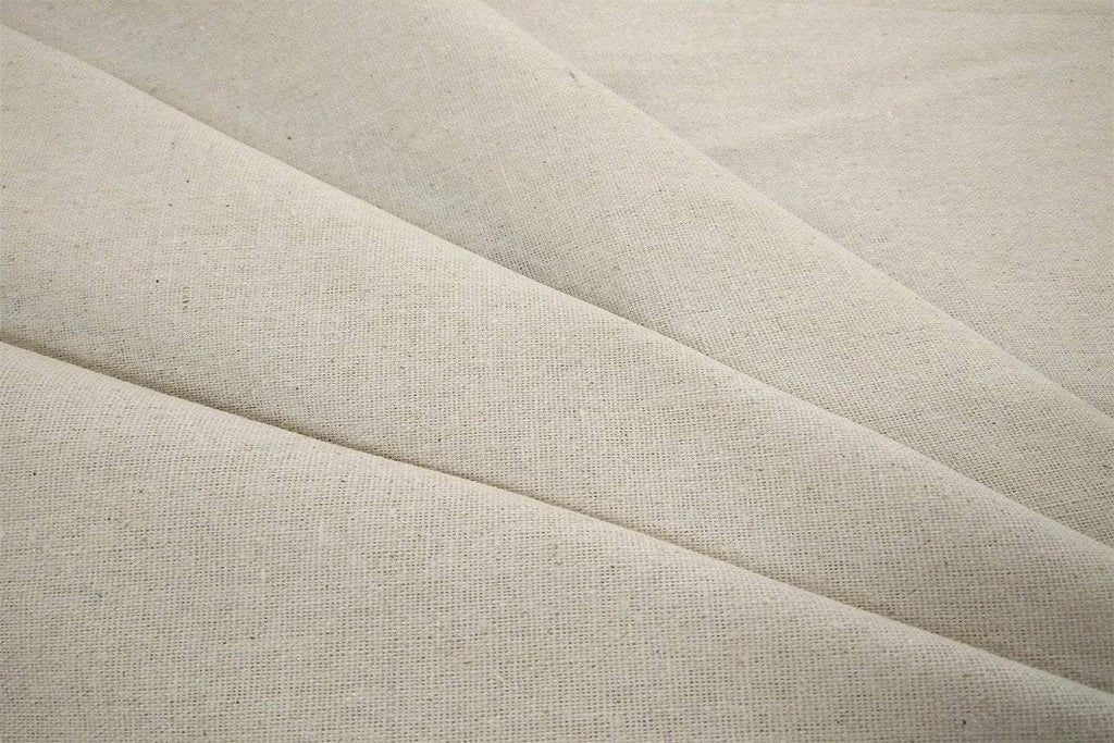 Rainbow Fabrics WC: Cream Natural Calico - 160cm Wide