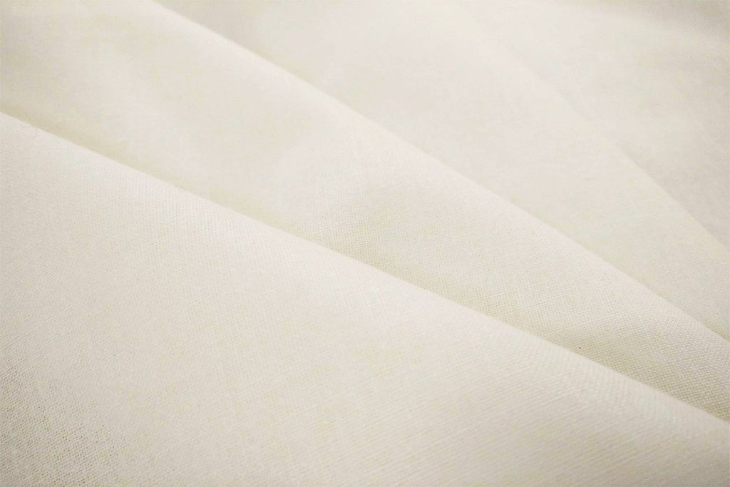 Rainbow Fabrics WC: White Calico: 160 cm