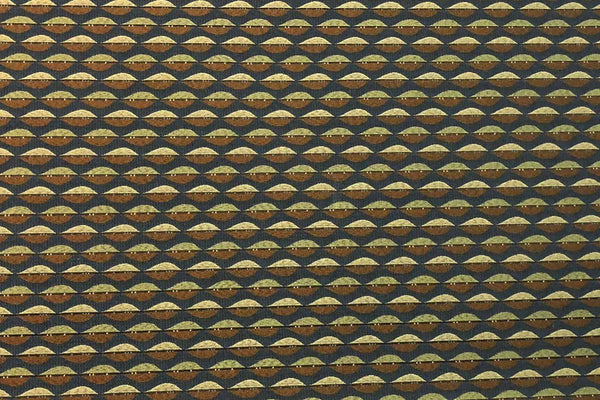 Rainbow Fabrics WU: Brown Leaves Waterproof Upholstery - 62