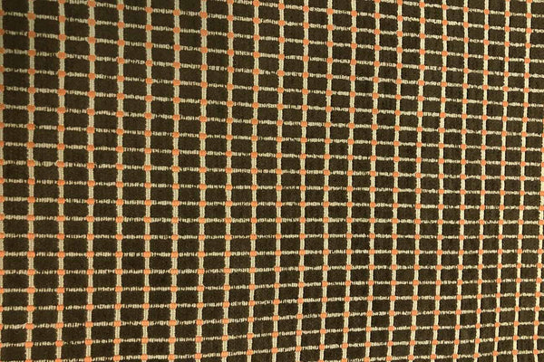 Rainbow Fabrics WU: Brown Squares Waterproof Upholstery - 1