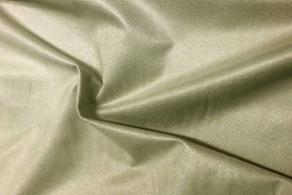 Rainbow Fabrics WU: Light Sage Green Suede Waterproof Upholstery - 51
