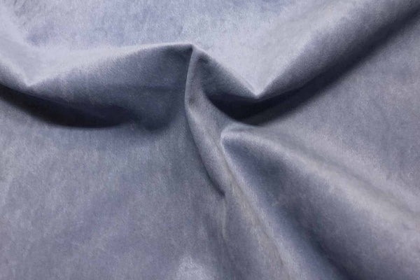 Rainbow Fabrics WU: Pigeon Blue Suede Waterproof Upholstery - 56